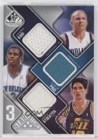 Jason Kidd, Chris Paul, John Stockton [EX to NM] #/299