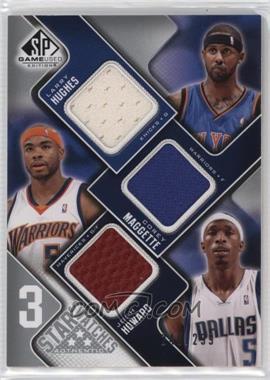 2009-10 SP Game Used - 3 Star Swatches #3S-MHH - Larry Hughes, Corey Maggette, Josh Howard /299