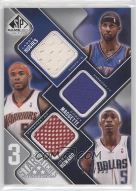 2009-10 SP Game Used - 3 Star Swatches #3S-MHH - Larry Hughes, Corey Maggette, Josh Howard /299