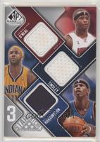 Jermaine O'Neal, Jamaal Tinsley, Al Harrington #/299