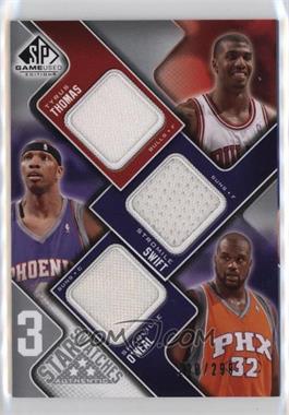 2009-10 SP Game Used - 3 Star Swatches #3S-SOT - Tyrus Thomas, Stromile Swift, Shaquille O'Neal /299 [Good to VG‑EX]