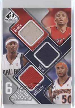 2009-10 SP Game Used - 6 Star Swatches #_AGKMTM - Ron Artest, Devean George, Andrei Kirilenko, Shawn Marion, Jason Terry, Corey Maggette /99