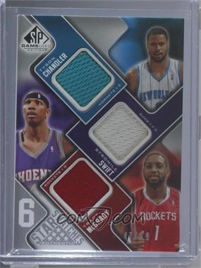 2009-10 SP Game Used - 6 Star Swatches #_CSMBCK - Tyson Chandler, Stromile Swift, Tracy McGrady, Mike Bibby, Jason Kidd, Marcus Camby /99