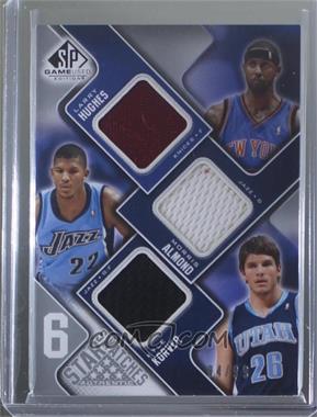 2009-10 SP Game Used - 6 Star Swatches #_STPHAK - Robert Swift, Jason Thompson, Gabe Pruitt, Larry Hughes, Morris Almond, Kyle Korver /99