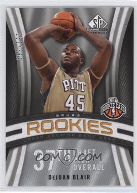 2009-10 SP Game Used - [Base] #111 - DeJuan Blair /399