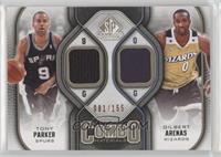 Tony Parker, Gilbert Arenas #/155