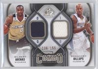 Gilbert Arenas, Chauncey Billups #/155