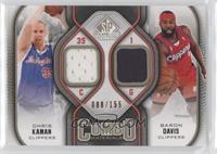 Chris Kaman, Baron Davis #/155