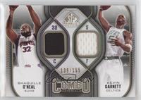 Shaquille O'Neal, Kevin Garnett #/155