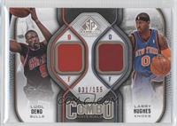 Luol Deng, Larry Hughes #/155