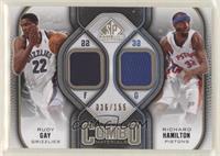 Rudy Gay, Richard Hamilton #/155