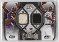 Karl Malone, Kevin Garnett #/155