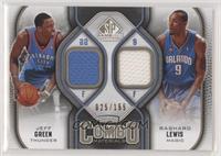 Jeff Green, Rashard Lewis #/155