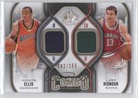 Monta Ellis, Luke Ridnour #/155