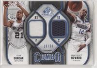 Tim Duncan, Dwight Howard #/50