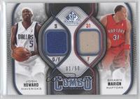 Josh Howard, Shawn Marion #/50