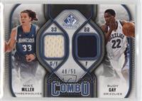 Mike Miller, Rudy Gay #/50