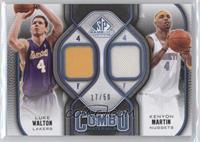 Luke Walton, Kenyon Martin #/50