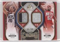 Ryan Anderson, Sean Williams #/99