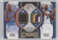 Kevin Durant, Julian Wright #/99