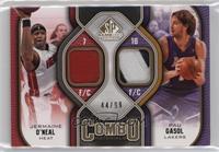 Jermaine O'Neal, Pau Gasol #/99