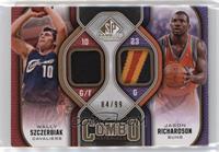 Wally Szczerbiak, Jason Richardson #/99