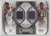 Rudy Gay, Michael Cooper [EX to NM] #/499