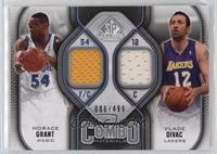 Vlade Divac, Horace Grant #/499