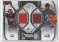 Luol Deng, Larry Hughes #/499