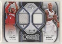 Allen Iverson, Chauncey Billups #/499