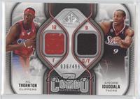 Al Thornton, Andre Iguodala [EX to NM] #/499