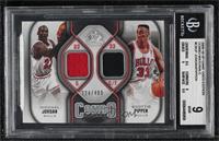 Michael Jordan, Scottie Pippen [BGS 9 MINT] #/499