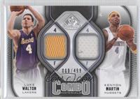 Luke Walton, Kenyon Martin #/499