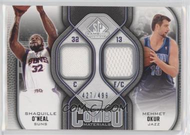 2009-10 SP Game Used - Combo Materials #CM-OO - Shaquille O'Neal, Mehmet Okur /499