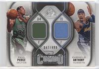 Paul Pierce, Carmelo Anthony #/499