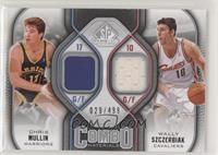 Wally Szczerbiak, Chris Mullin #/499