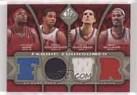 Maurice Ager, Chris Douglas-Roberts, Ryan Anderson, Sean Williams #/125