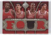 Luol Deng, Kirk Hinrich, Tyrus Thomas, Aaron Gray [EX to NM] #/125