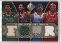 Robert Parish, Adrian Dantley, Allen Iverson, Clyde Drexler #/125