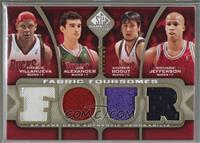 Charlie Villanueva, Joe Alexander, Andrew Bogut, Richard Jefferson [Noted] #/125