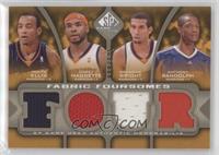 Monta Ellis, Corey Maggette, Brandan Wright, Anthony Randolph #/125