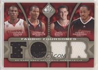 Thaddeus Young, Marreese Speights, Jason Smith, Donyell Marshall #/125