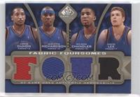 Chris Duhon, Quentin Richardson, Wilson Chandler, David Lee #/125