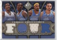 J.R. Smith, Sonny Weems, Renaldo Balkman, Linas Kleiza #/125