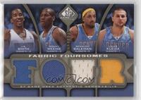 J.R. Smith, Sonny Weems, Renaldo Balkman, Linas Kleiza #/125