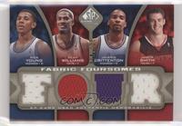 Nick Young, Sean Williams, Javaris Crittenton, Jason Smith #/125