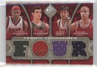 Charlie Villanueva, Joe Alexander, Andrew Bogut, Richard Jefferson #/50