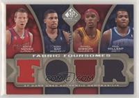 Steve Novak, Rudy Gay, Daniel Gibson, Paul Millsap #/50