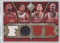 Maurice Ager, Chris Douglas-Roberts, Ryan Anderson, Sean Williams #/35