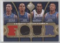 Sebastian Telfair, Randy Foye, Al Jefferson, Craig Smith #/35